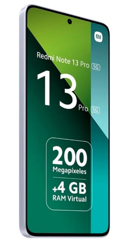 Xiaomi Redmi Note 13 Pro 5G Smartphone 8+256GB, Aurora Purple (UK Version + 2 Years Warranty)